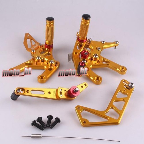 Rearsets Rear Set Foot Rest Foot Pegs Adjust for Yamaha YZF R1 2015 Motorcycle 421112484043 eBay
