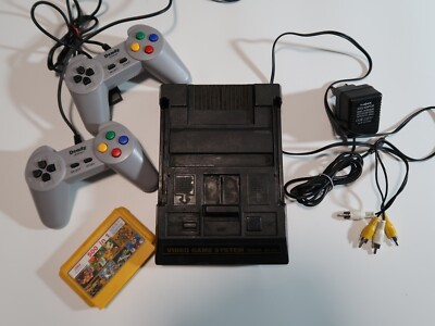 Vintage Famiclone Console Dendy Subor Game System bit