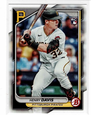 Henry Davis Pittsburgh Pirates 2024 Bowman (RC)