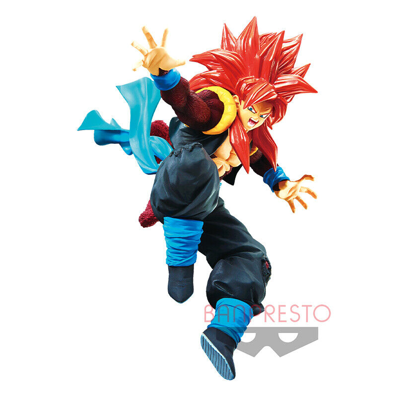 Super Dragon Ball Heroes 9th Anniversary Figure-Super Saiyan 4 Gogeta:  Xeno-, Multiple Colors