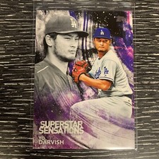 2018 Topps Superstar Sensations Baseball Card #SSS11 Yu Darvish