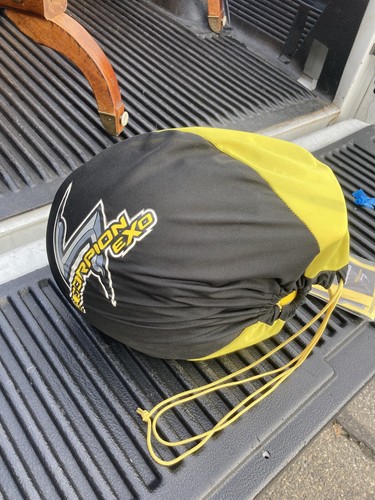 Vintage Fox Racing Helmet, XXL 63-64cm, Yellow, Black, White Dirt Bike Gear - Bild 2 von 17