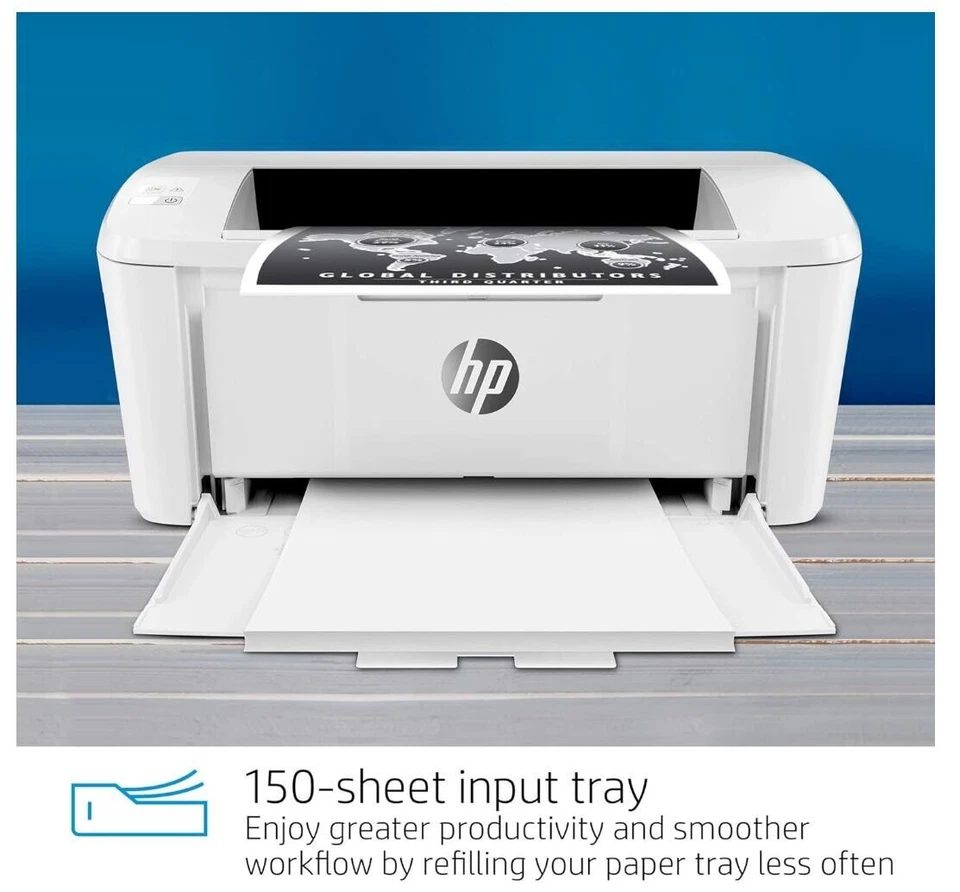 BRAND NEW HP W2G50A, Laserjet Pro M15A Smallest Monochrome Laser Printer - Image 3 of 4