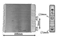 VAN Wezel WäRmetauscher Mit ZubehöR (37006321) FüR Opel Astra G Classic Zafira