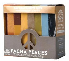 PACHA PEACES Bar Soap 2 Boxes Earthy Essentials Soap Sampler, 7 oz. X 2 - NEW!