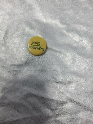 Joolz and the polar barz official button badge 1'' approx used but in excellent c
