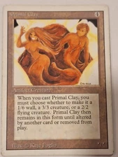 Primal Clay - Revised Edition Core Set - Magic the Gathering MTG Nice!