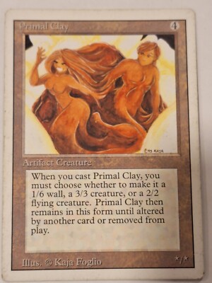 Primal Clay - Revised Edition Core Set - Magic the Gathering MTG Nice!