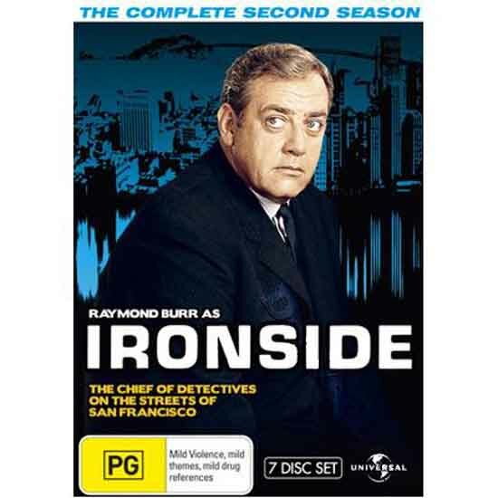 (未使用･未開封品)Ironside: Season 2 [DVD] [Import] Ironside - Complete Season 2 NEW PAL Cult 7-DVD Set Raymond