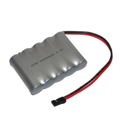 Empfänger Akku AA 6V 2200mAh Flach F1x5 Graupner Stecker