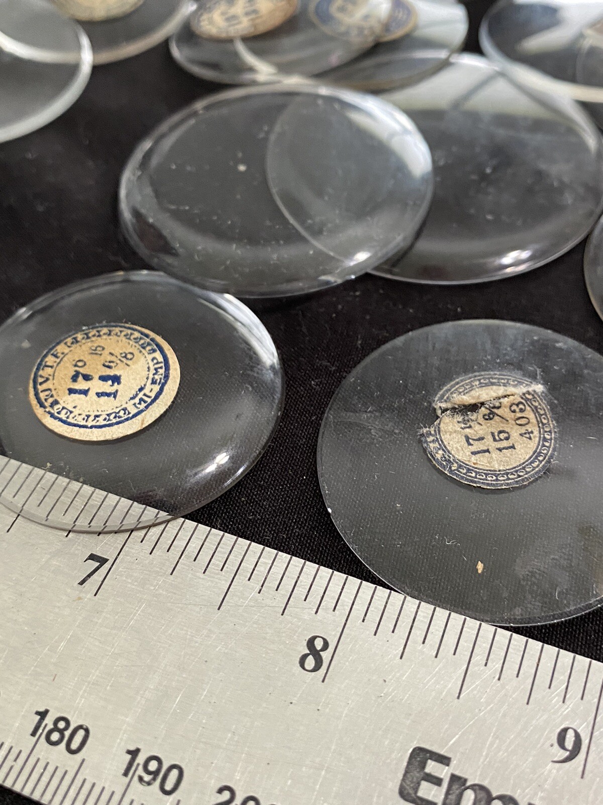 Lot of 50 Watch Pocket Watch Crystals Watchmaker Parts Repair Lot