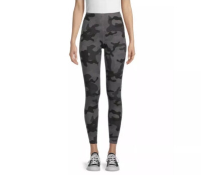 *NEW* NOBO NO BOUNDARIES STRETCHY ANKLE LEGGING -GREY CAMO PRINT Size 3XL  (21)
