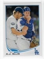 A.J. Ellis 2013 Topps Baseball Base Common #314 Los Angeles Dodgers