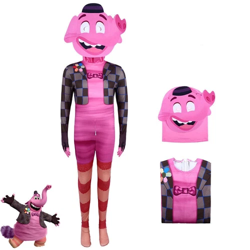 Kids Inside Out 2 Costume Boys Girls Halloween Party Cosplay Outfits Fancy Dress - Picture 4 of 16