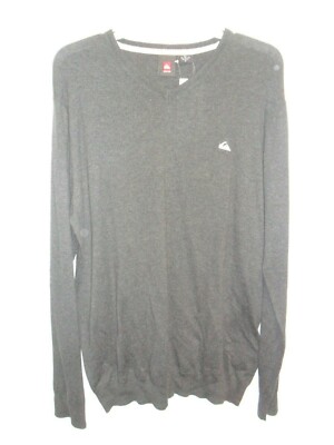 QUIKSILVER Men's V-Neck Crewneck Sweater KELVIN - KTA0 - XLarge - NWT