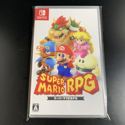 Unopened SW Super Mario RPG Nintendo Switch Nintendo Sealed RPG JP