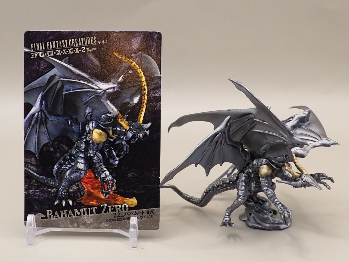 Bahamut Zero Final Fantasy Creatures Vol.3 Figure Card Japan Bahamut Zero Final Fantasy Creatures Vol.3 Figure Card Japan