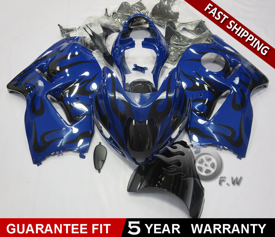 ABS Injection Blue Fairing Kit Bodywork For SUZUKI Hayabusa