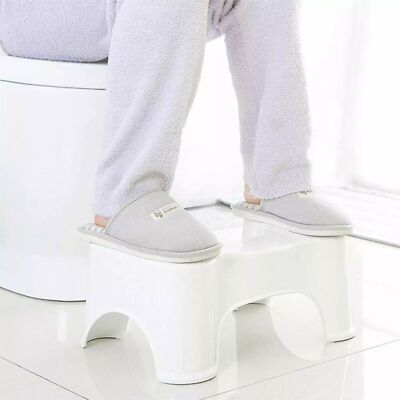 Tabouret De Toilette Squatty Potty - Aide à La Défécation - Neuf - Blanc - Marque Denny International