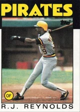 1986 Topps Baseball R.J. Reynolds Pittsburgh Pirates #417