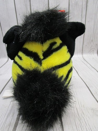 1999 Vtg Nanco Furby Stuffed Toy Plush Yellow Black Striped NWT Not Mechanical - Picture 3 of 5