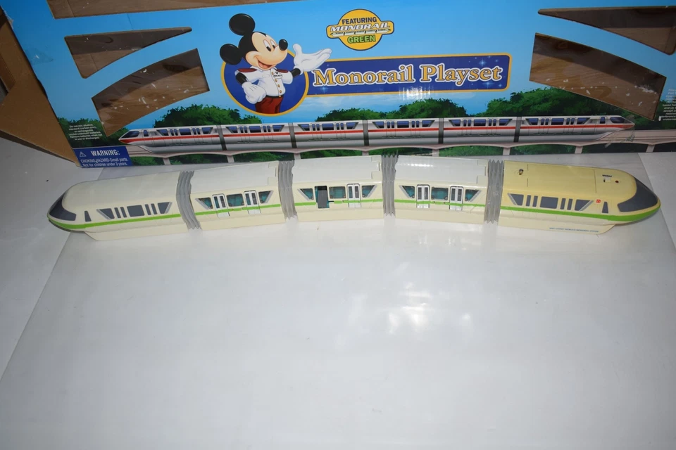 Juego Monorriel VERDE Disney Parque Temático Accesorio-CAJA (JNV48) Foto 3 de 4