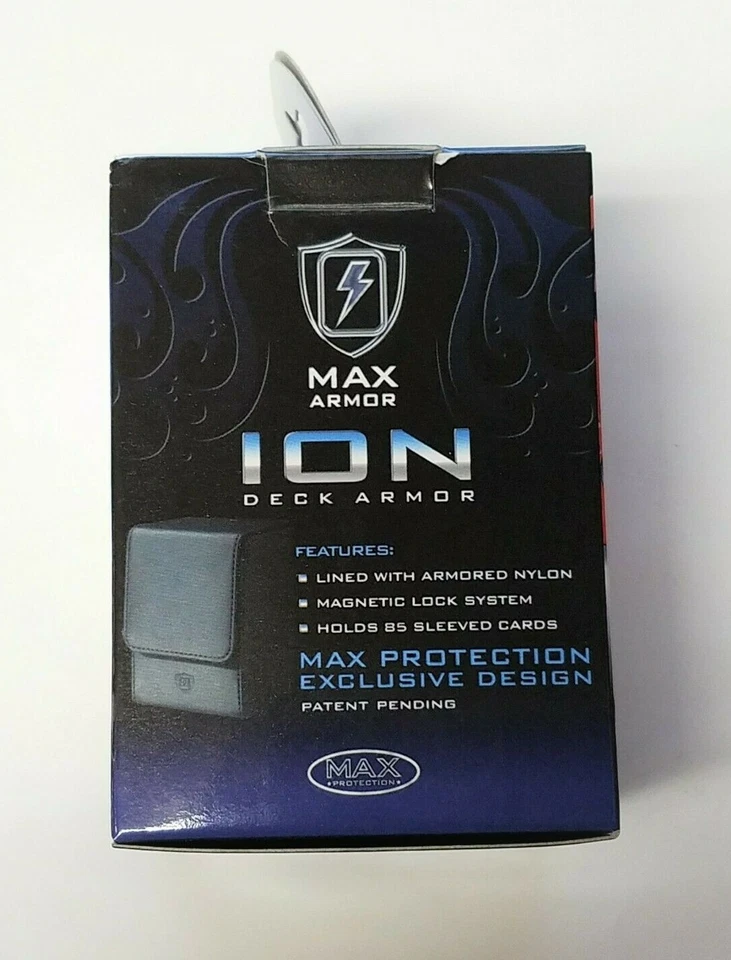 Max Protection Ion Deck Armor Box Red NEW NIP CCG MTG Magic Pokemon - Image 2 of 4