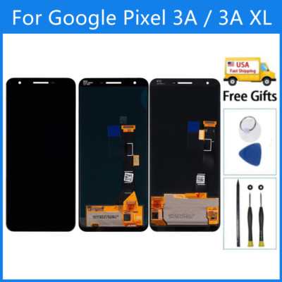 For Google Pixel 3A / 3A XL OLED LCD Display Touch Screen Digitizer Assemlby