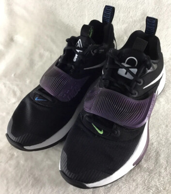 Nike Zoom Freak 3 Project 34 By Giannis Basketball Shoes | Black & Purple Nike Zoom Freak 3 Project 34 Black Purple White DA0694-001  main image 4
