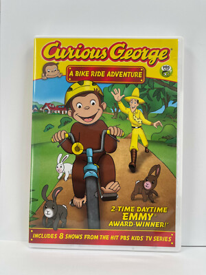 Curious George: A Bike Ride Adventure - DVD - Includes 8 Episodes