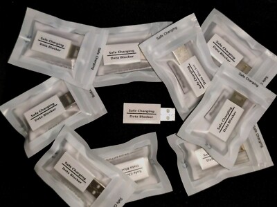 10x USB-A Datenblocker | USB Daten blocker | Data Blocker | PortaPow