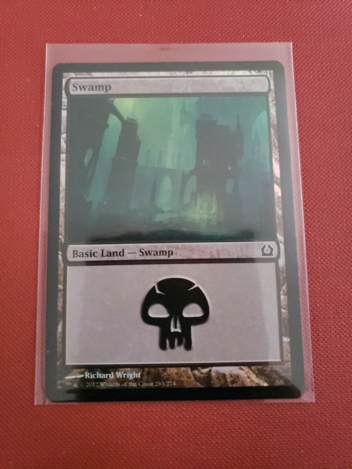 Foil Swamp 263/274 - Return to Ravnica - Magic the Gathering - NM