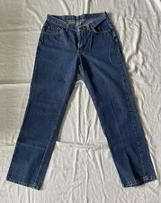 Women's Wrangler Dark Wash Straight Vintage Jeans - READ DESCRIPTION