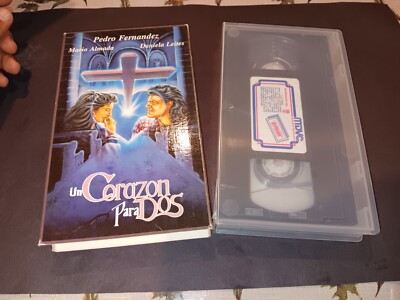 Un Corazon Para Do Pedro Fernandez Vhs Pelicula Mexicana Cine Mexicano Dr...