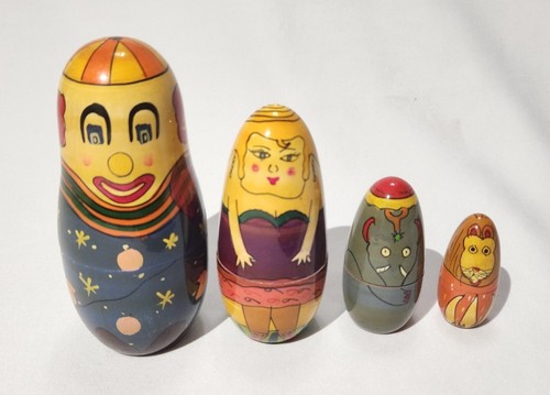 circus nesting dolls