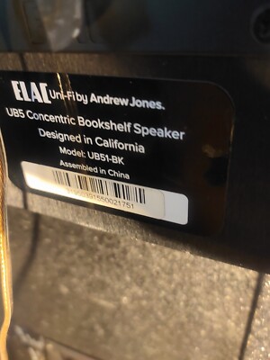 ELAC Uni-Fi UB51-BK 3 WAY Bookshelf Speakers TESTED | eBay