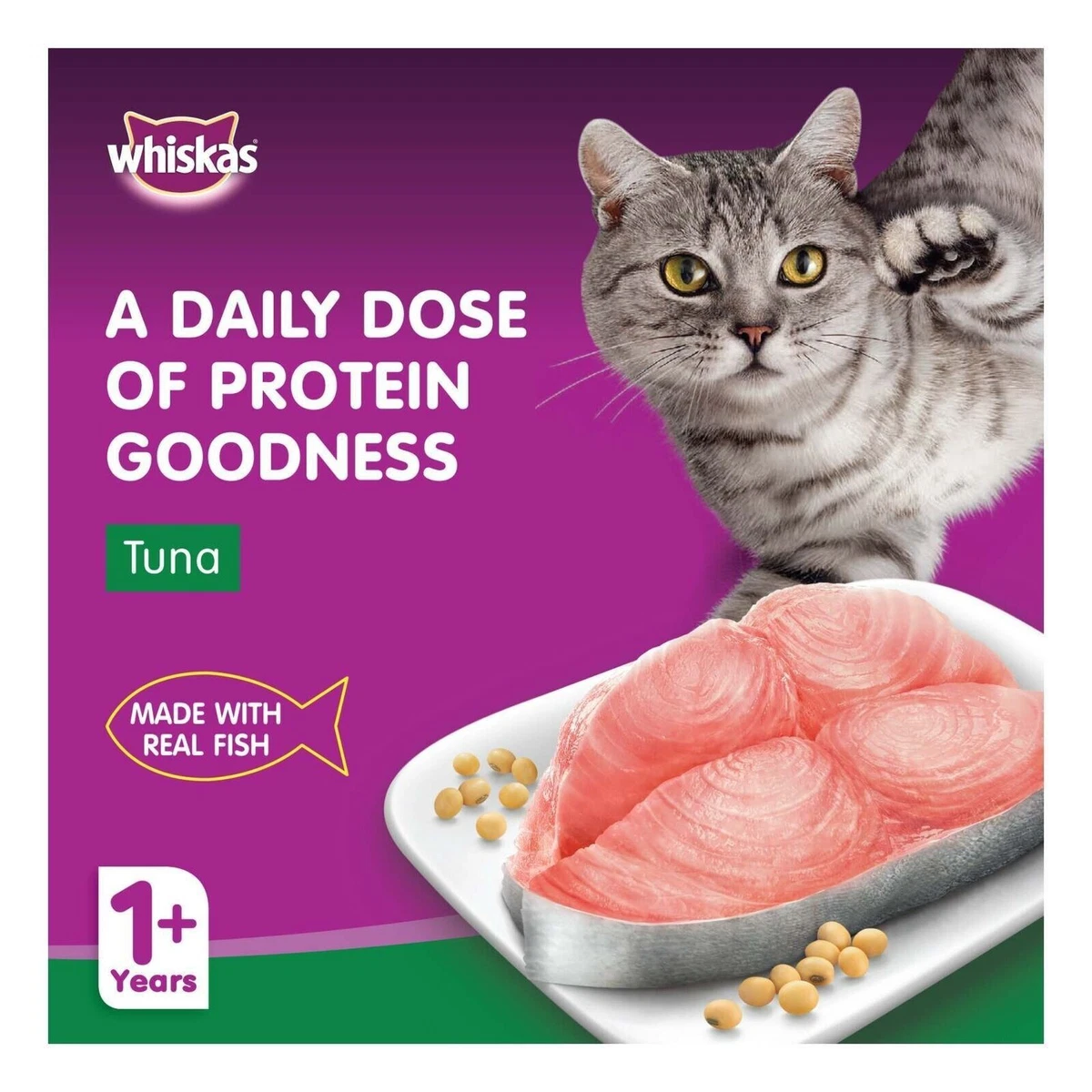 Whiskas tuna clearance pouch