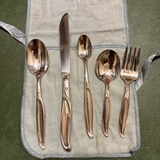Youth Baby Infant Silverware Set Sweep Pattern 1958 International Wm. Rogers