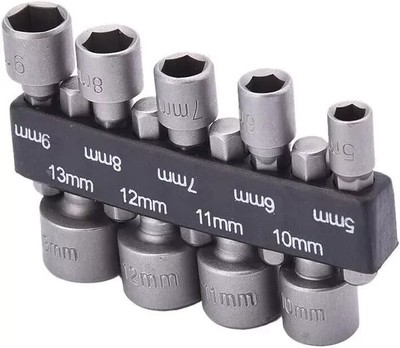 TANNE 9TLG NUSS INNENSECHSKANT SCHRAUBENDREHER SET, 5mm - 13mm / BOHRER / SCHRAUBENDREHER magnetisch
