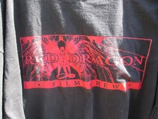 RED DRAGON Hannibal Lecter 2002 HORROR Film Crew T-Shirt  SILENCE OF THE LAMBS