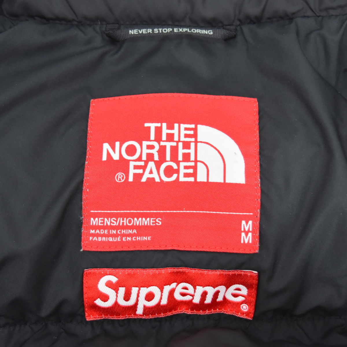 Supreme NORTH FACE BY ANY MEANS NUPTSE赤 Supreme X North Face By Any Means Necessary Red Large Nuptse | eBay