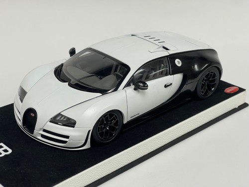 1/18 AutoArt Bugatti Veyron Super Sport Pur Blanc Edition 70933 Base Personalizada - Imagen 1 de 9
