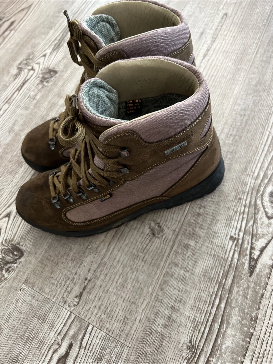 Sur-bottes marron avec lacets en simili cuir