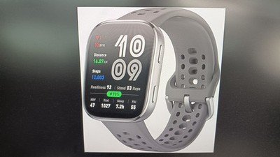 SW-0249 Amazfit Bip 6 charcoal  Smart Watch 46mm,1.97  AMOLED Display B-WARE