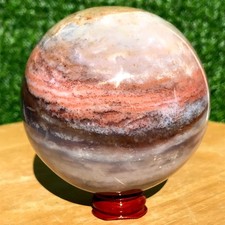 780G Natural Ocean Jasper Ball Crystal Sphere Polished Energy Healing