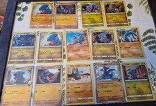 Pokemon Cards - Gible/Gabite/Garchomp Bundle (Pack1) - 14 cards in total