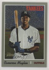 2019 Topps Heritage High Number Chrome 470/999 Cameron Maybin #THC-710 fm0