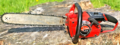 #ad VTG Homelite Super EZ Automatic Chainsaw Runs Well Read Description See Video $172.00