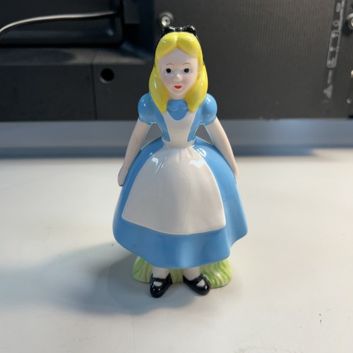 Vtg Walt Disney Productions Alice In Wonderland 6” Porcelain Figurine - 第 1/6 張圖片