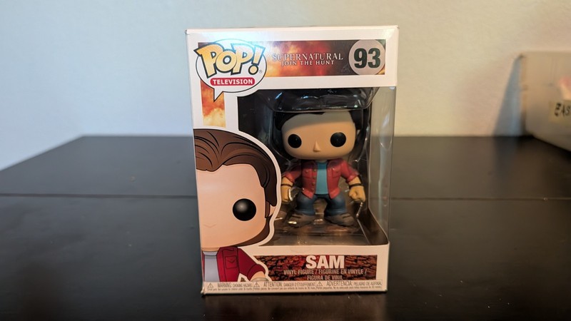 Funko Pop Television Supernatural Sam Winchester #93 Vinyl Figure - USED W/BOX